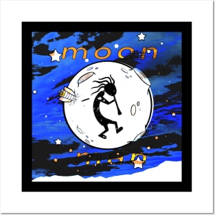 moon man Posters and Art